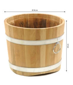 Küferei Kardos Robinienkübel, Rund 9 Küferei Kardos Robinienkübel, Rund -Dehner 1709096 WE BG 001 KuefereiKardosRobinienkuebelrund