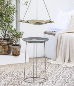 Dehner Natura Vogeltränke Ruacana, Ca. Ø35/H55 Cm -Dehner 20221102 WE MO 008 DehnerNaturaVogeltraenkenMetall