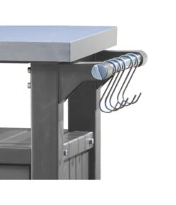 Tepro Grill- Beistelltisch, Ca. B70/H90/T54 Cm 9 Tepro Grill- Beistelltisch, Ca. B70/H90/T54 Cm -Dehner 2191757 WE DE 001 Beistelltisch1Tuer