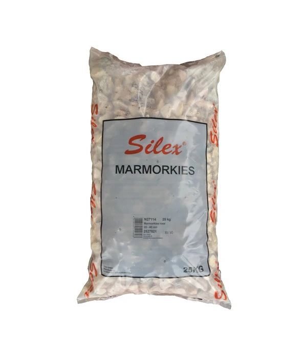 Silex Marmorkies Rosa, 22-40 Mm, 25 Kg 3 Silex Marmorkies Rosa, 22-40 Mm, 25 Kg