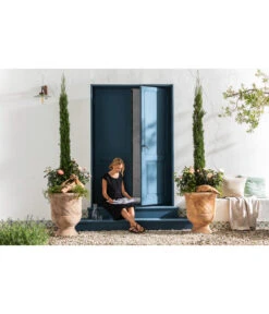 Terrakotta-Pokal Ferrara, Rund, Antik-terrakotta 10 Terrakotta-Pokal Ferrara, Rund, Antik-terrakotta -Dehner 2782324 278407 WE MO 001 TerrakottaPokal