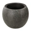 Dehner Polystone-Topf Kapstadt, Rund, Grau -Dehner 3207990 3208022 WE FS 001 DehnerPolystoneTopfbauchiggrau