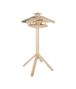Dehner Natura Futterhaus Watzmann, Natur, Inkl. Ständer, Ca. B40/H133/T55 Cm