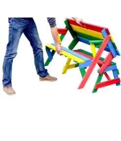 Habau Kinder Picknickbank Bunt, 100 X 50 X 62 Cm 10 Habau Kinder Picknickbank Bunt, 100 X 50 X 62 Cm -Dehner 4031100 WE FS 004 KinderPicknickbank