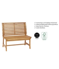 Dehner Akazienbank Paisley, 2-Sitzer 10 Dehner Akazienbank Paisley, 2-Sitzer -Dehner 4069167 WE IG 001 AkazienbankPaisley