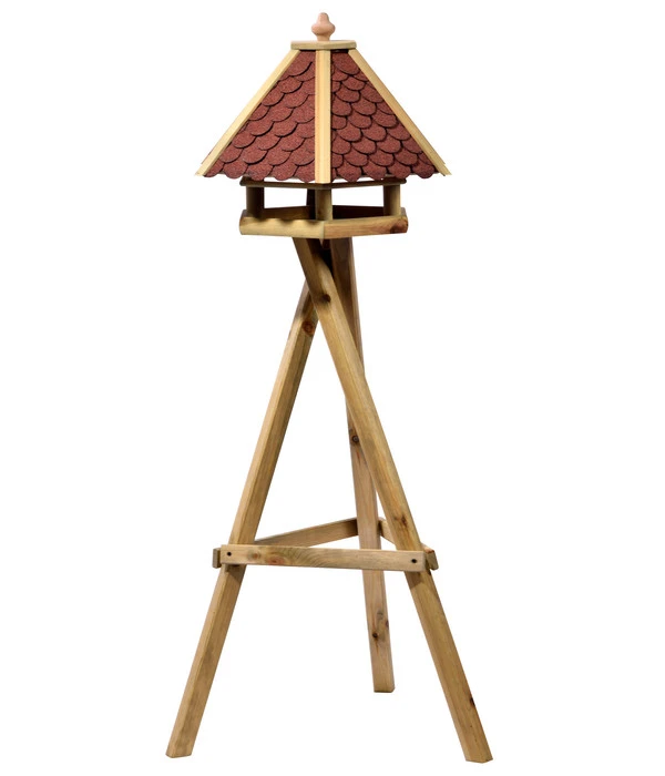 Dehner Natura Futterhaus Alpbach, Inkl. Ständer, Ca. B68/H148/T62 Cm 3 Dehner Natura Futterhaus Alpbach, Inkl. Ständer, Ca. B68/H148/T62 Cm