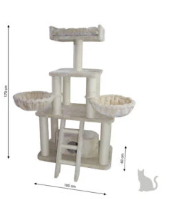 Dehner Lieblinge Kratzbaum Mila -Dehner 4161014 WE BG 001 DehnerMarkenqualitaetKatzenkratzbaumMila
