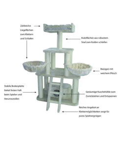 Dehner -Dehner 4161014 WE IG 001 DehnerMarkenqualitaetKatzenkratzbaumMila