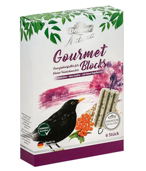 Dehner Natura Premium Wildvogelfutter Gourmet Blocks Mit Vogelbeeren 3 Dehner Natura Premium Wildvogelfutter Gourmet Blocks Mit Vogelbeeren