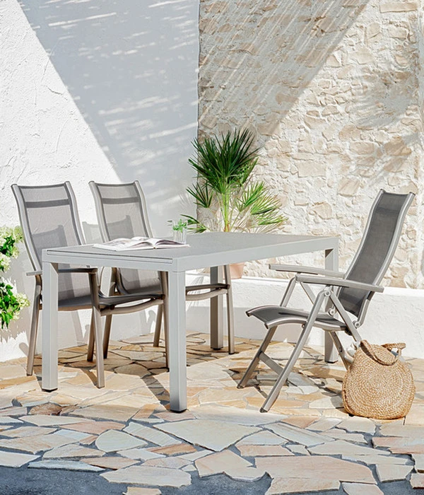 Dehner Ausziehtisch Chicago, Ca. B160-210/H74/T90 Cm 8 Dehner Ausziehtisch Chicago, Ca. B160-210/H74/T90 Cm – Bild 6