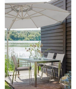 Dehner Ampelschirm Zypern, Rund, Ca. Ø 300 Cm 11 Dehner Ampelschirm Zypern, Rund, Ca. Ø 300 Cm -Dehner 4212171 WE MO 001 AmpelschirmZypernHellbraunNeu