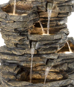 Dehner Polyresin-Gartenbrunnen Largo, Ca. B60,8/H98/T50 Cm -Dehner 4277729 WE DE 003 DehnerPolyresinGartenbrunnenLargo