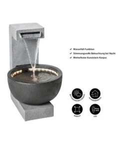 Dehner Polyresin-Gartenbrunnen Madeira, Ca. H65 Cm 15 Dehner Polyresin-Gartenbrunnen Madeira, Ca. H65 Cm -Dehner 4447454 WE IG 001 DehnerPolyresinGartenbrunnenMadeiraNEU