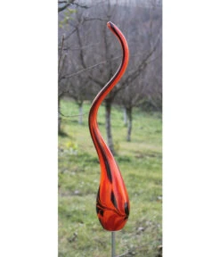 MP Glaszauber Glas-Flamme, Ca. H60 Cm 5 MP Glaszauber Glas-Flamme, Ca. H60 Cm -Dehner 4474870 PR MO 001 PolczerGlasflammeLavaH60cm