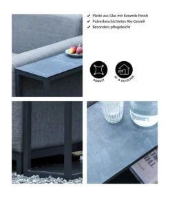 Dehner Beistelltisch Amsterdam, Ca. B75/H54/T23 Cm 14 Dehner Beistelltisch Amsterdam, Ca. B75/H54/T23 Cm -Dehner 4498598 WE IG 001 BeistelltischAmsterdam