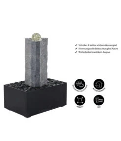 Dehner Granit-Gartenbrunnen Beata, Ca. B68/H85/T45 Cm 11 Dehner Granit-Gartenbrunnen Beata, Ca. B68/H85/T45 Cm -Dehner 5162235 WE IG 001 GranitBrunnenBeataNEU