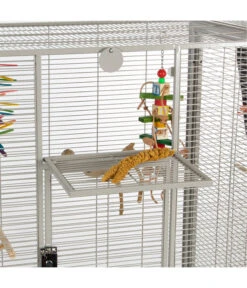 Montana Vogelvoliere Madeira Double, Plantinum 14 Montana Vogelvoliere Madeira Double, Plantinum -Dehner 5187562 WE D 001 PPVoliereNewMadeiraDoublePlatinum