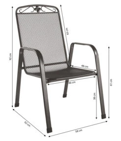 MWH Metall-Gartensessel Savoy -Dehner 5312046 WE BG 001 MwhMetallGartensesselSavoyStapelsesselSavoy2