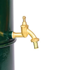 RENNER Metall-Regentonne Inkl. Steckanschluss, 150 L, Dunkelgrün 26 RENNER Metall-Regentonne Inkl. Steckanschluss, 150 L, Dunkelgrün -Dehner 6609481 WE DE 003 RegenwasserSammeltonnemitSteckanschlussca150l