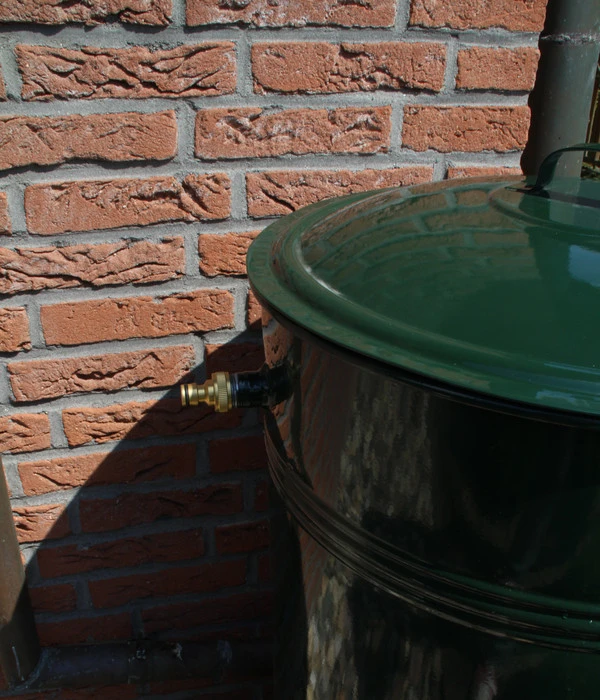 RENNER Metall-Regentonne Inkl. Steckanschluss, 150 L, Dunkelgrün 15 RENNER Metall-Regentonne Inkl. Steckanschluss, 150 L, Dunkelgrün – Bild 13