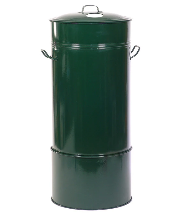RENNER Metall-Regentonne Inkl. Gelochtem Deckel Und Sockel, 150 L, Dunkelgrün 3 RENNER Metall-Regentonne Inkl. Gelochtem Deckel Und Sockel, 150 L, Dunkelgrün