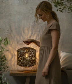 Dehner Solar Laterne Sapri, Ca. B25/H40/T25 Cm 7 Dehner Solar Laterne Sapri, Ca. B25/H40/T25 Cm -Dehner 6646756 WE MO 002 DehnerSolarleuchteSolarLaterneSapri