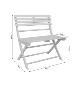 Dehner Klappbank Stavanger, 2-Sitzer 26 Dehner Klappbank Stavanger, 2-Sitzer -Dehner 6666473 WE BG 001 KlappbankStavanger