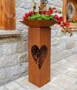 Badeko Metall-Säule Lebensader, Ca. H100 Cm 7 Badeko Metall-Säule Lebensader, Ca. H100 Cm -Dehner 6690952 WE MO 002 SaeuleLebensader