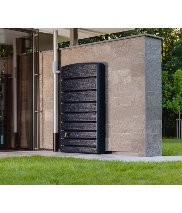 4Rain Wandtank ExtraSLIM Stone Decor, 400 L 4 4Rain Wandtank ExtraSLIM Stone Decor, 400 L – Bild 2