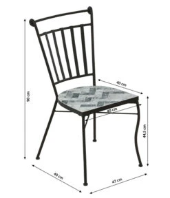 Dehner Mosaikstuhl Letizia 13 Dehner Mosaikstuhl Letizia -Dehner 6702070 WE BG 001 DehnerMosaikStuhlLetiziaNeu