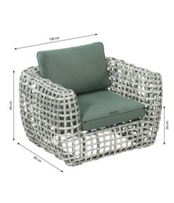 Dehner Flechtlounge Bali, 4-teilig -Dehner 6705305 6705321 WE BG 001 LoungeBaliSesselFinal