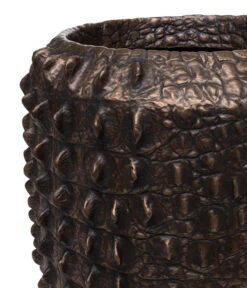 Fleur Ami Kunststoff-Topf Croc, Konisch, Bronze, Ca. Ø47/H56 Cm 10 Fleur Ami Kunststoff-Topf Croc, Konisch, Bronze, Ca. Ø47/H56 Cm -Dehner 6758999 WE DE 001 FleurAmiPflanzgefaessCroc