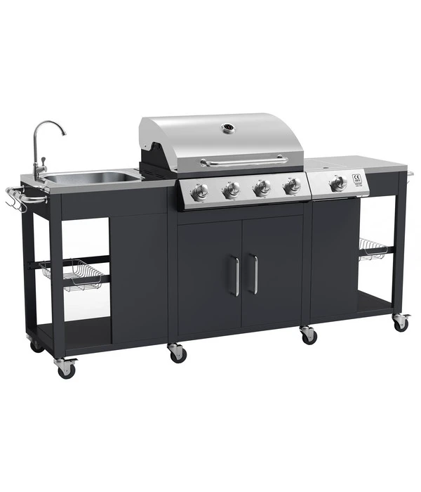 Tepro Gasgrill-Küche Petersburg 3 Tepro Gasgrill-Küche Petersburg