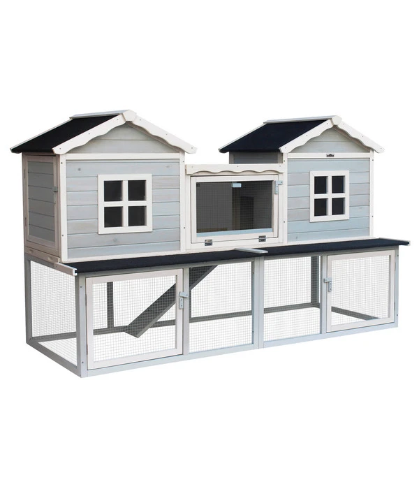 Dehner Nagerheim Happy Home Refugio, Ca. B190/H117/T76 Cm 3 Dehner Nagerheim Happy Home Refugio, Ca. B190/H117/T76 Cm