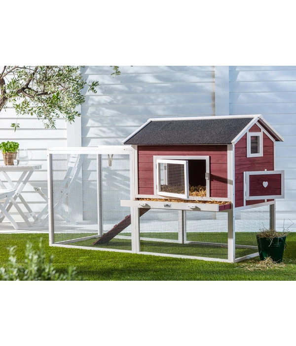 Dehner Nagerheim Happy Home Zorro, Ca. B199,6/H123/T93 Cm 4 Dehner Nagerheim Happy Home Zorro, Ca. B199,6/H123/T93 Cm – Bild 2