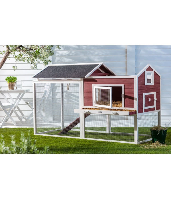 Dehner Nagerheim Happy Home Zorro, Ca. B199,6/H123/T93 Cm 5 Dehner Nagerheim Happy Home Zorro, Ca. B199,6/H123/T93 Cm – Bild 3