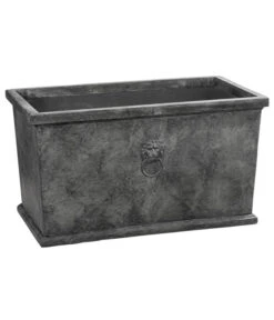 Neue Produkte 9 Dehner Leichtbeton-Kasten Windsor, Rechteckig, Grau