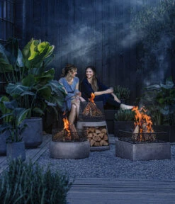 Feuerschale Gran Canaria, Ca. Ø54/H72 Cm 7 Feuerschale Gran Canaria, Ca. Ø54/H72 Cm -Dehner 6870513 WE MO 001 Feuerschalen