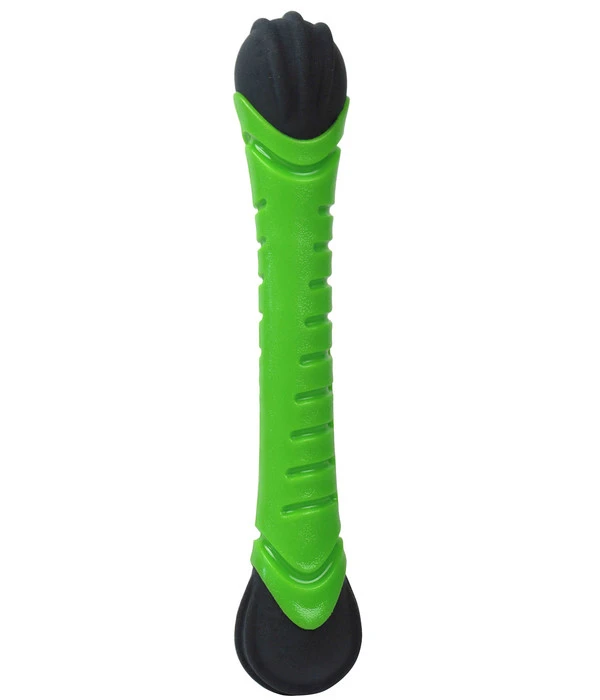 Dehner Wild Nature Hundespielzeug Set Green Football, Stick & Ball, M 6 Dehner Wild Nature Hundespielzeug Set Green Football, Stick & Ball, M – Bild 4