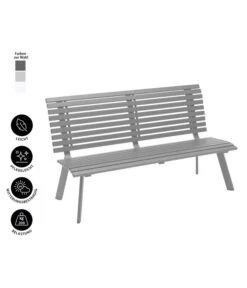 Dehner Bank London, 3-Sitzer -Dehner 6893762 WE IG 001 BankLondon