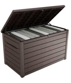 Keter Auflagenbox Ontario, 870 Liter, Ca. B147/H86/T83 Cm 22 Keter Auflagenbox Ontario, 870 Liter, Ca. B147/H86/T83 Cm -Dehner 6894919 WE DE 002 AuflagenboxOntario