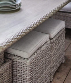 Dehner Geflechtlounge Bologna, 5-teilig -Dehner 6903447 WE MO 004 LoungeBolognaNEU