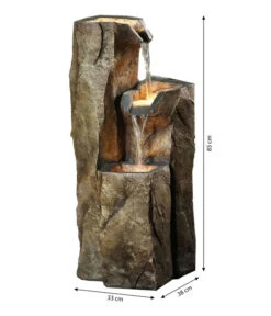 Dehner Polyresin-Gartenbrunnen Sedona, Ca. H85 Cm 14 Dehner Polyresin-Gartenbrunnen Sedona, Ca. H85 Cm -Dehner 6911101 WE BG 001 BrunnenSedona