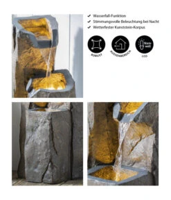 Dehner Polyresin-Gartenbrunnen Sedona, Ca. H85 Cm 13 Dehner Polyresin-Gartenbrunnen Sedona, Ca. H85 Cm -Dehner 6911101 WE IG 001 DehnerPolyresinGartenbrunnenSedona