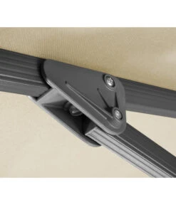 Schneider Ampelschirm Rhodos Smart, Quadratisch, Ca. B300/T300 Cm -Dehner 6953384 WE DE 003 SchneiderAmpelschirmRhodosSmartnatur