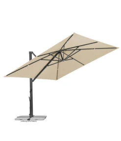 Schneider Ampelschirm Rhodos Smart, Quadratisch, Ca. B300/T300 Cm -Dehner 6953384 WE FS 003 SchneiderAmpelschirmRhodosSmartnatur