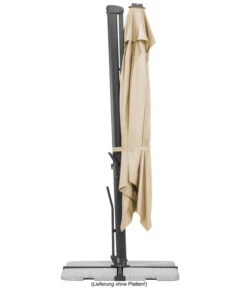 Schneider Ampelschirm Rhodos Smart, Quadratisch, Ca. B300/T300 Cm -Dehner 6953384 WE FS 004 SchneiderAmpelschirmRhodosSmartnatur