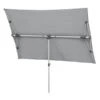 Schneider Sonnenschirm Novara, Rechteckig, Ca. B190/T140 Cm -Dehner 6953541 WE FS 001 SchneiderSonnenschirmNovarasilbergrau