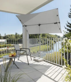 Schneider Sonnenschirm Novara, Rechteckig, Ca. B190/T140 Cm 18 Schneider Sonnenschirm Novara, Rechteckig, Ca. B190/T140 Cm -Dehner 6953541 WE MO 001 SchneiderSonnenschirmNovarasilbergrau